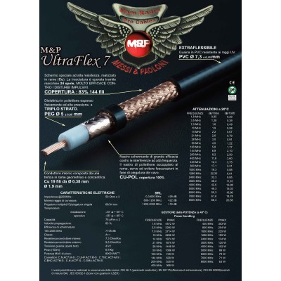 Messi & Paoloni Ultraflex 7 M&P bobina da 50 metri