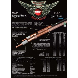 Messi & Paoloni Hyperflex 5 Cavo coassiale bobina di 50 m